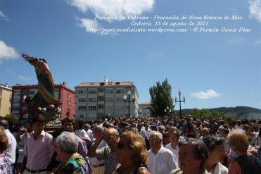 Procesión da Patrona - Pocesión de la virgen del Mar - Cedeira, 15 de Agosoto de 2011 - fotografía por Fermín Goiriz Díaz (32)