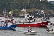 Procesión marítima en honor a la virgen del mar - Cedeira, 16-08-2013 - Fotografía por fermín Goiriz Díaz (32)