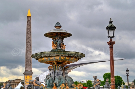 plaza de la Concordia (Paris) - fotografia por fermín Goiriz Díaz, junio 2013